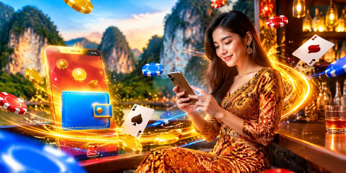 Pemain memakai baju batik di Ipoh bermain permainan kad di platform mae444