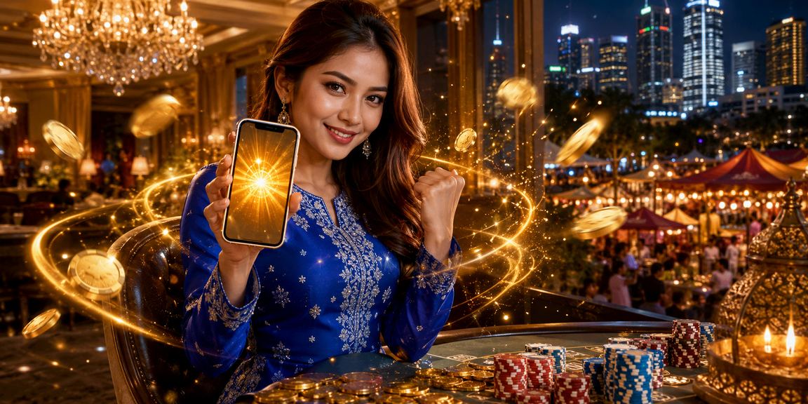 Pemain wanita di Petaling Jaya menerima cashback dan bonus daripada mae444
